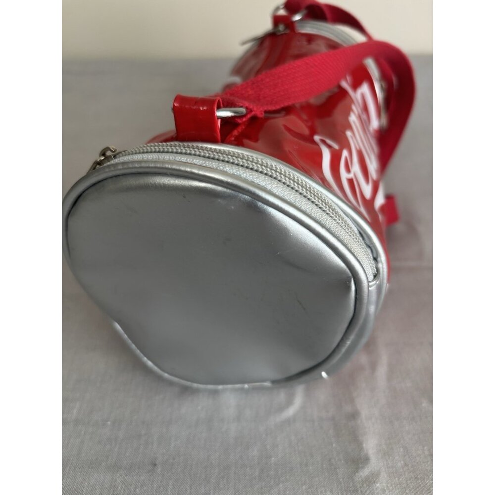 Coca Cola Vintage Sporty Coke Can Crossbody Bag Patent Leather - Picture 3 of 13